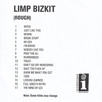 Rough (Pre-Release) (Promo) – Limp Bizkit [320kbps]